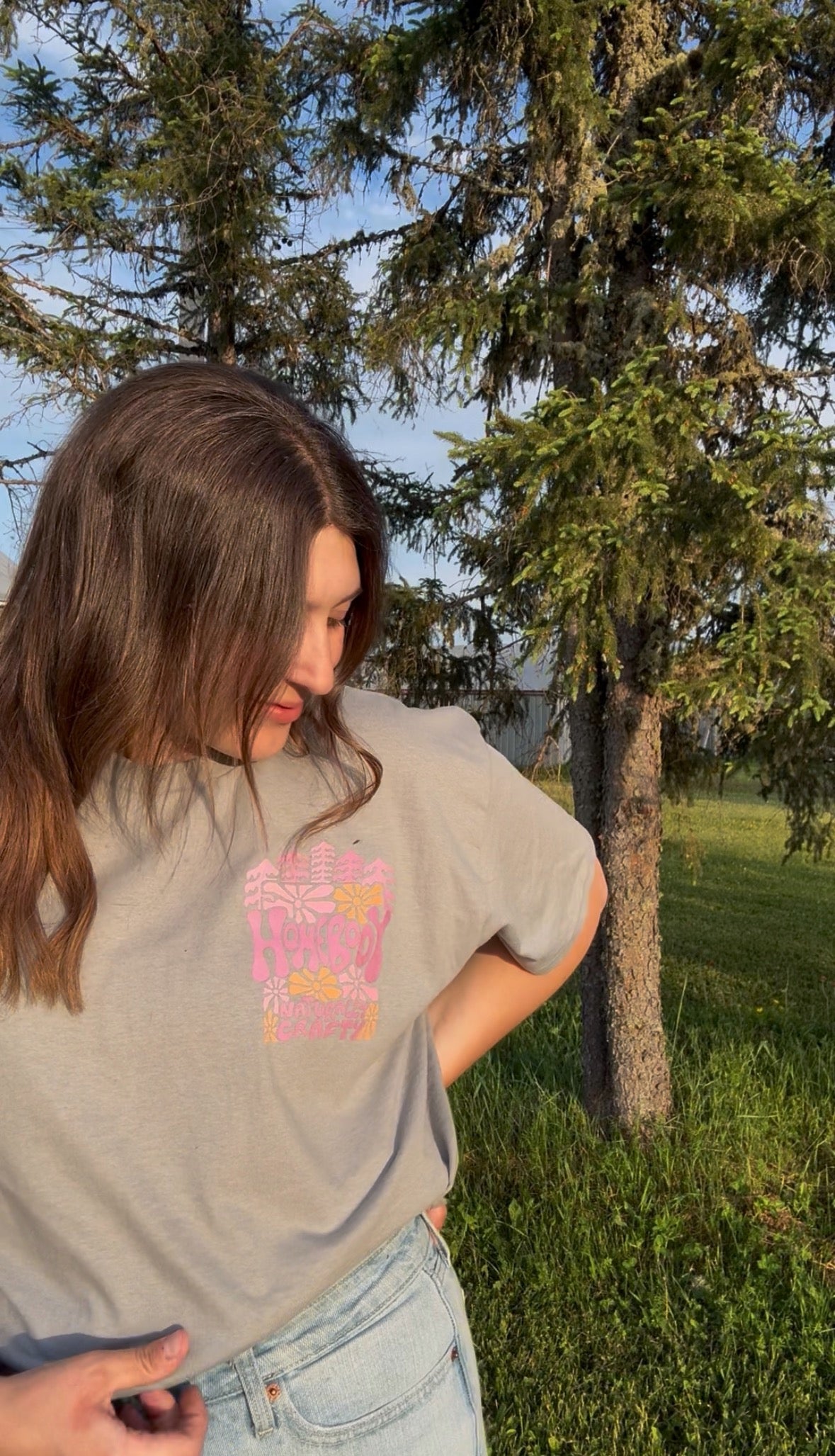 the Homebody Tee- oversized fit