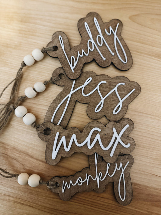 stocking - gift tags!