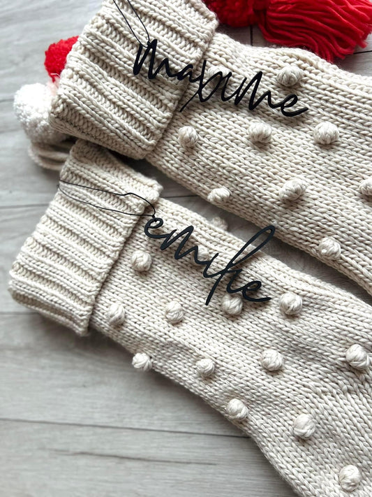 stocking tags!