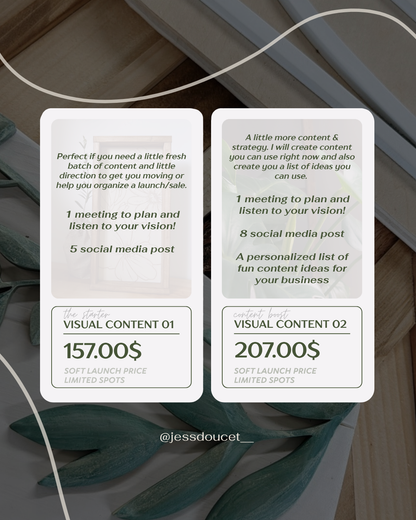 visual content